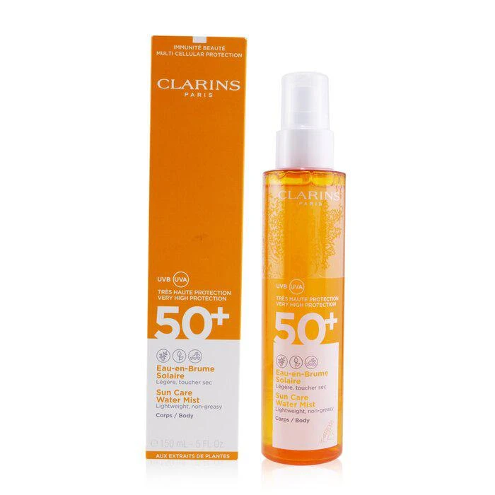 商品Clarins|娇韵诗 身体肌肤防晒喷雾 SPF 50+ 150ml/5oz,价格¥187,第2张图片详细描述