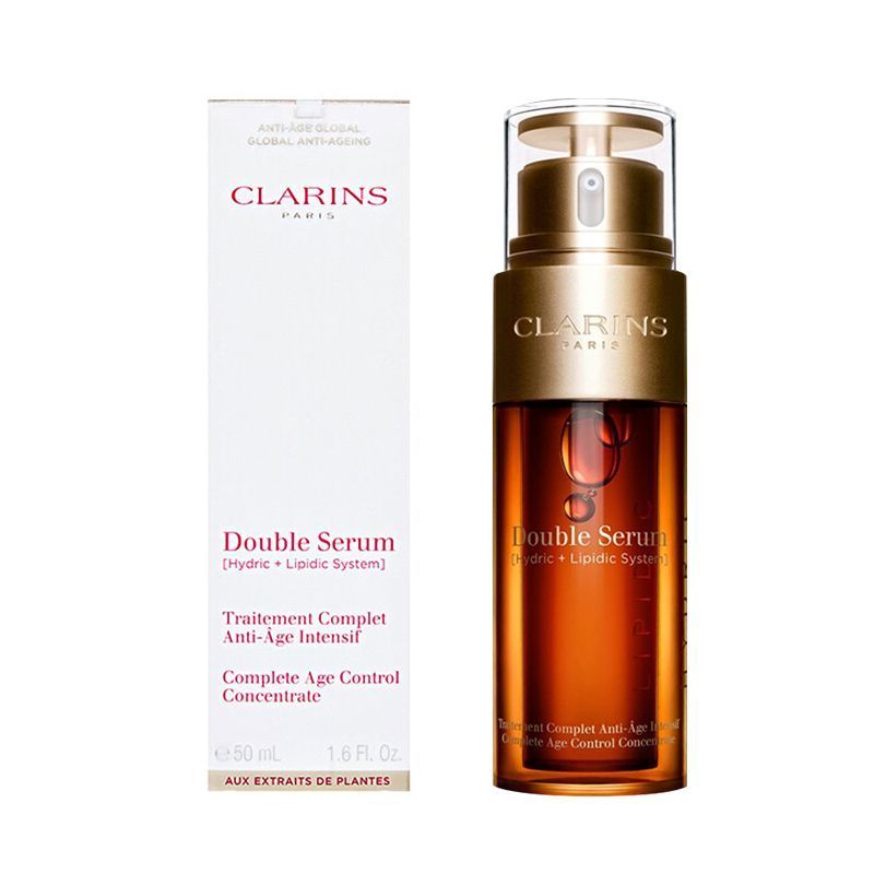 Clarins | 娇韵诗 双萃焕活修复精华露 50/100ml 黄金双瓶熬夜救星提拉紧致淡纹 734.85元 商品图片