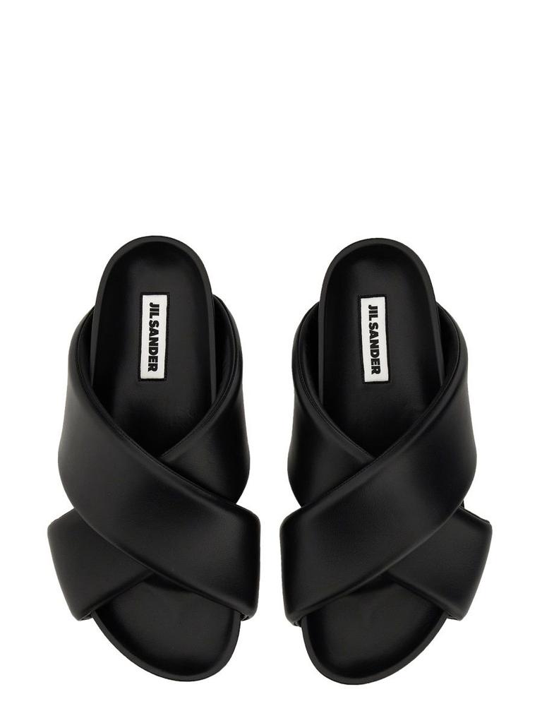 Jil Sander Men's  Black Other Materials Sandals商品第4张图片规格展示