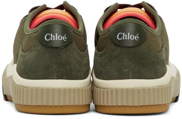商品Chloé|Green Clint Sneakers,价格¥1962,第4张图片详细描述