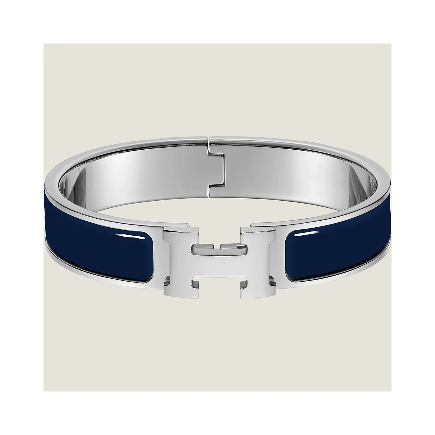 商品Hermes|【预售】 爱马仕 25春夏 女士 手镯 Bracelet Clic H H700001FP4Z ,价格¥6919,第1张图片