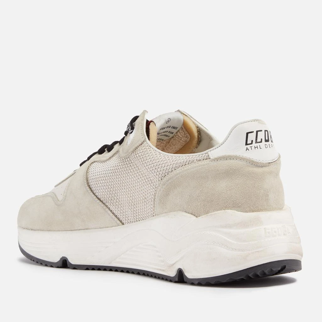 商品Golden Goose|Golden Goose Running Leather, Suede and Mesh Trainers,价格¥2643,第2张图片详细描述