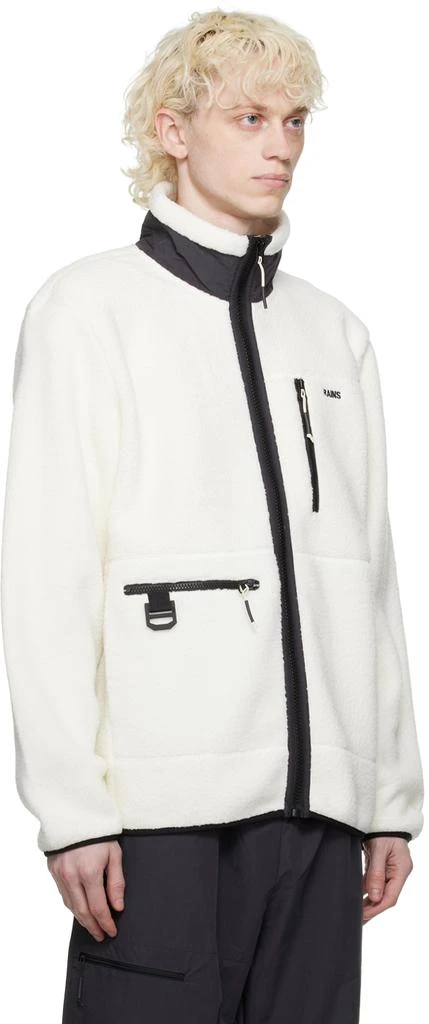 商品RAINS|White Zip Jacket,价格¥879,第2张图片详细描述