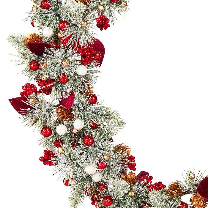 商品Salzburg Creations|18" Sparkling Wreath - 100% Exclusive,价格¥2538,第2张图片详细描述