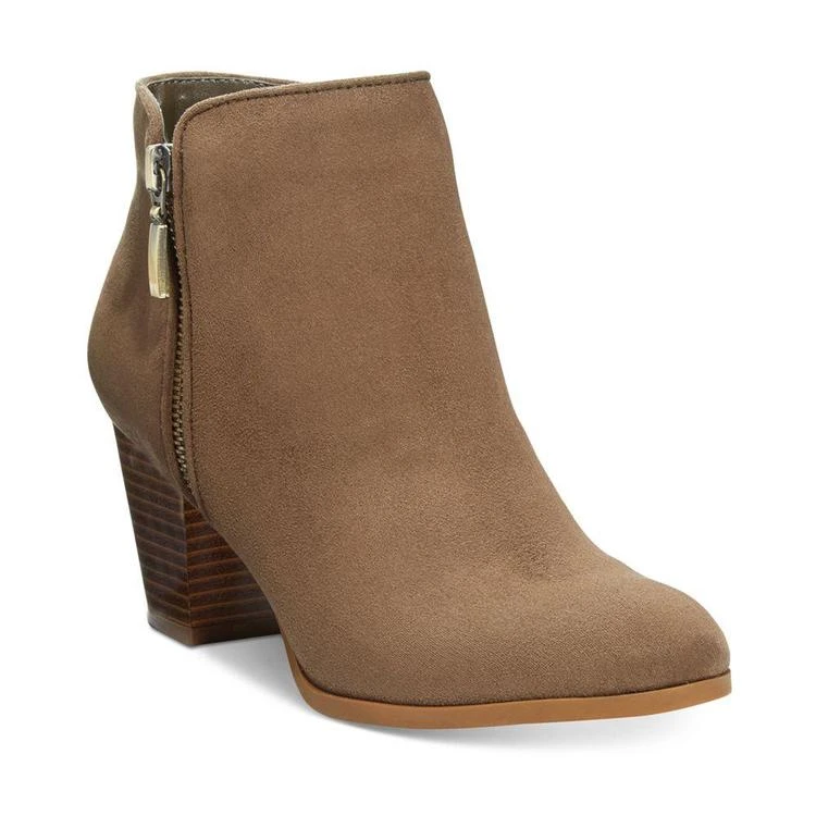 商品Style & Co|Style& Co. Jamila Zip Booties, Only at Macy's 短靴,价格¥594,第1张图片