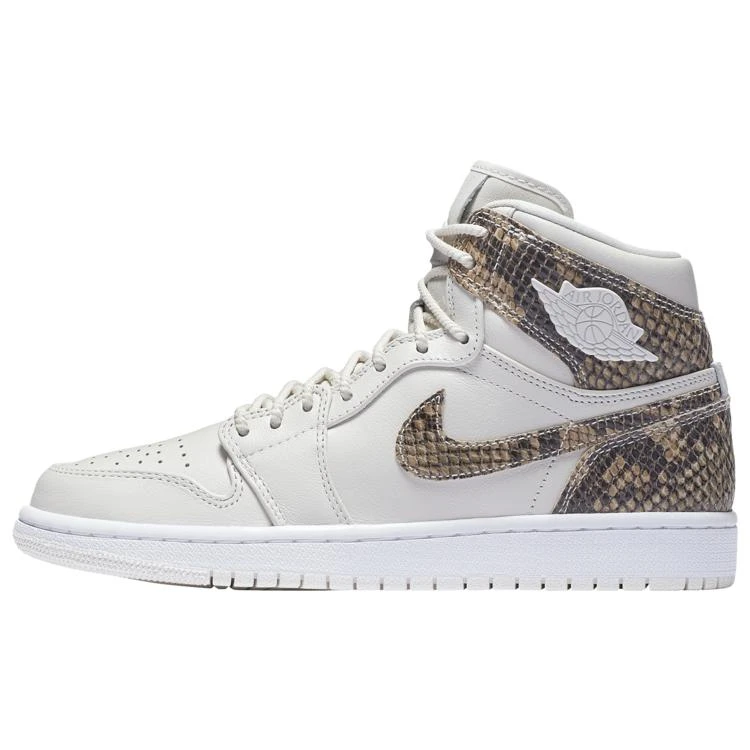 商品Jordan|Jordan AJ 1 High - Women's 白蛇,价格¥1080,第2张图片详细描述