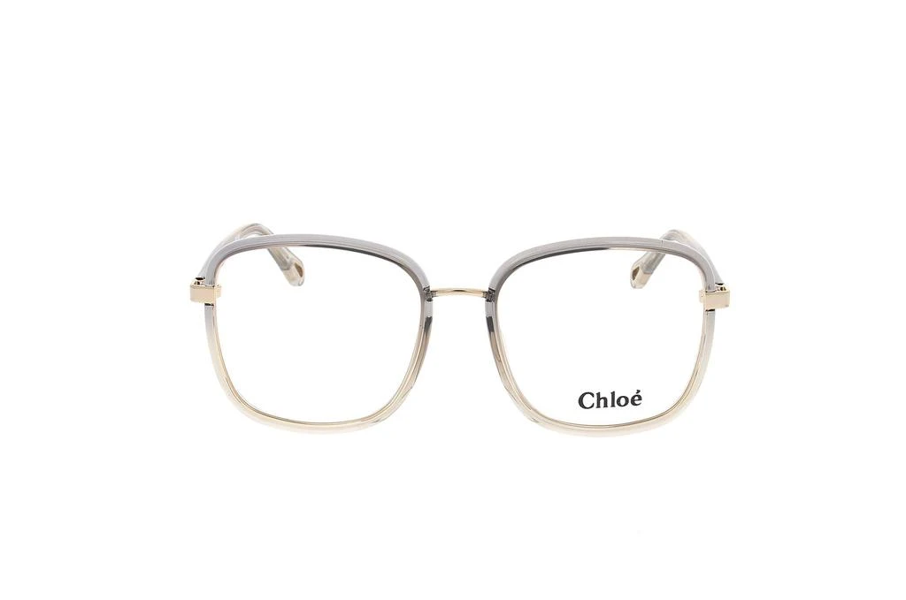 商品Chloé|Chloé Eyewear Square Frame Glasses,价格¥2217,第1张图片