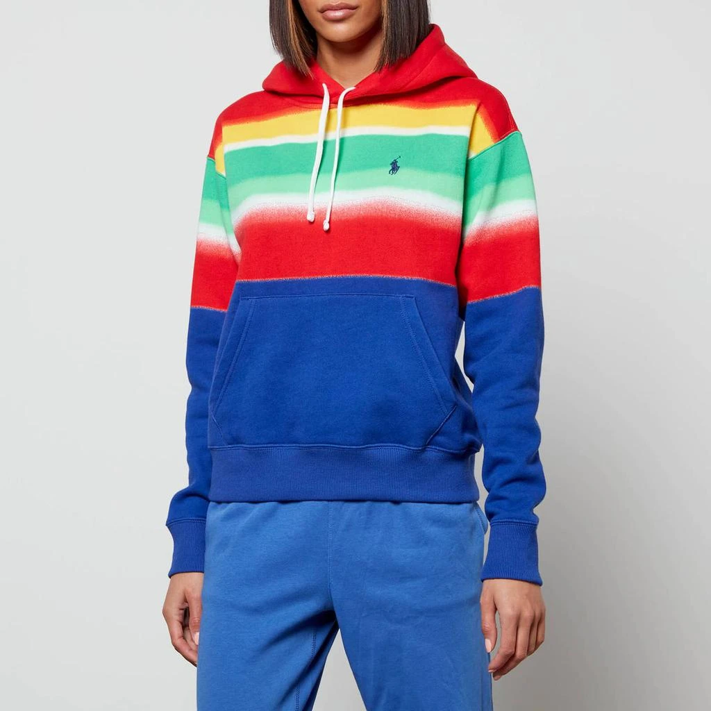 商品Ralph Lauren|Polo Ralph Lauren Women's Stripe Hooded Sweatshirt - Spectra,价格¥574,第1张图片