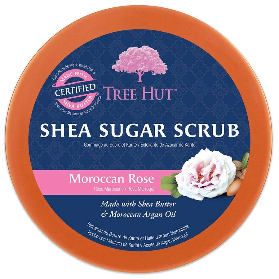 商品Tree Hut|Ultra Hydrating and Exfoliating Scrub for Nourishing Essential Body Care,价格¥90,第3张图片详细描述