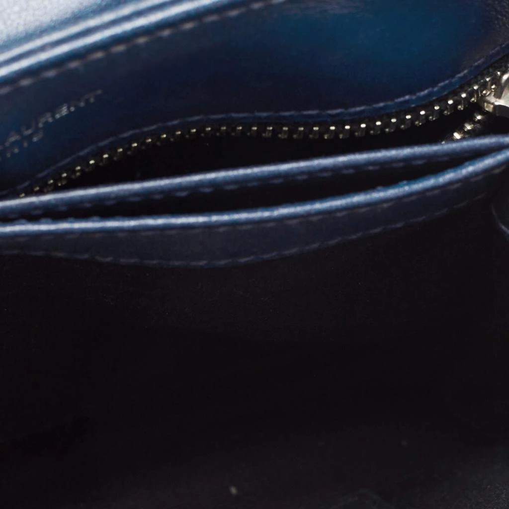 Saint Laurent Navy Blue Matelassé Leather Toy Loulou Crossbody Bag 商品
