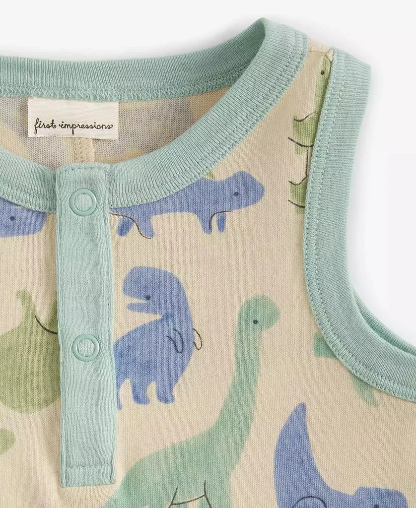 商品First Impressions|Baby Boys Dino Group Sunsuit, Created for Macy's,价格¥46,第3张图片详细描述