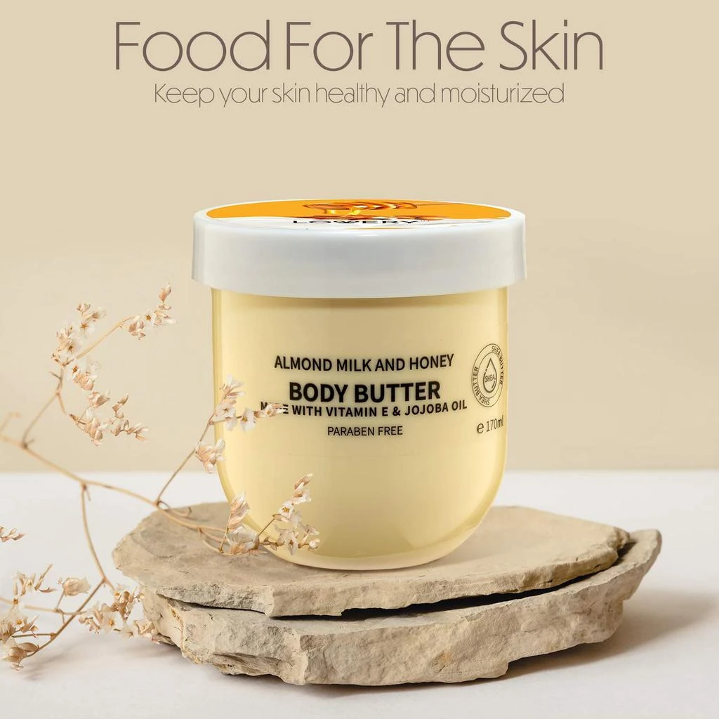 商品Lovery|Almond Milk Whipped Body Butter, 2 Piece,价格¥206,第3张图片详细描述