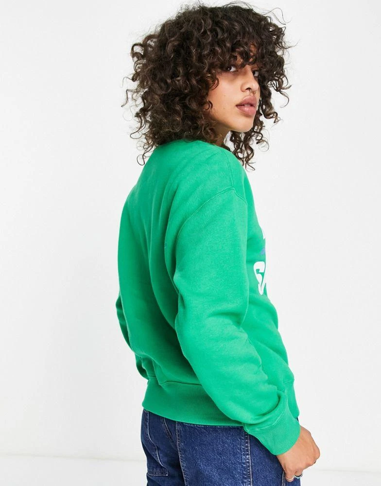 商品Ralph Lauren|Polo Sport Ralph Lauren long sleeve logo sweatshirt in green,价格¥861,第2张图片详细描述