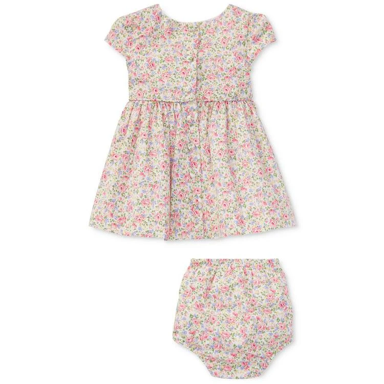 商品Ralph Lauren|Ralph Lauren Floral-Print Cotton Dress, Baby Girls,价格¥163,第2张图片详细描述
