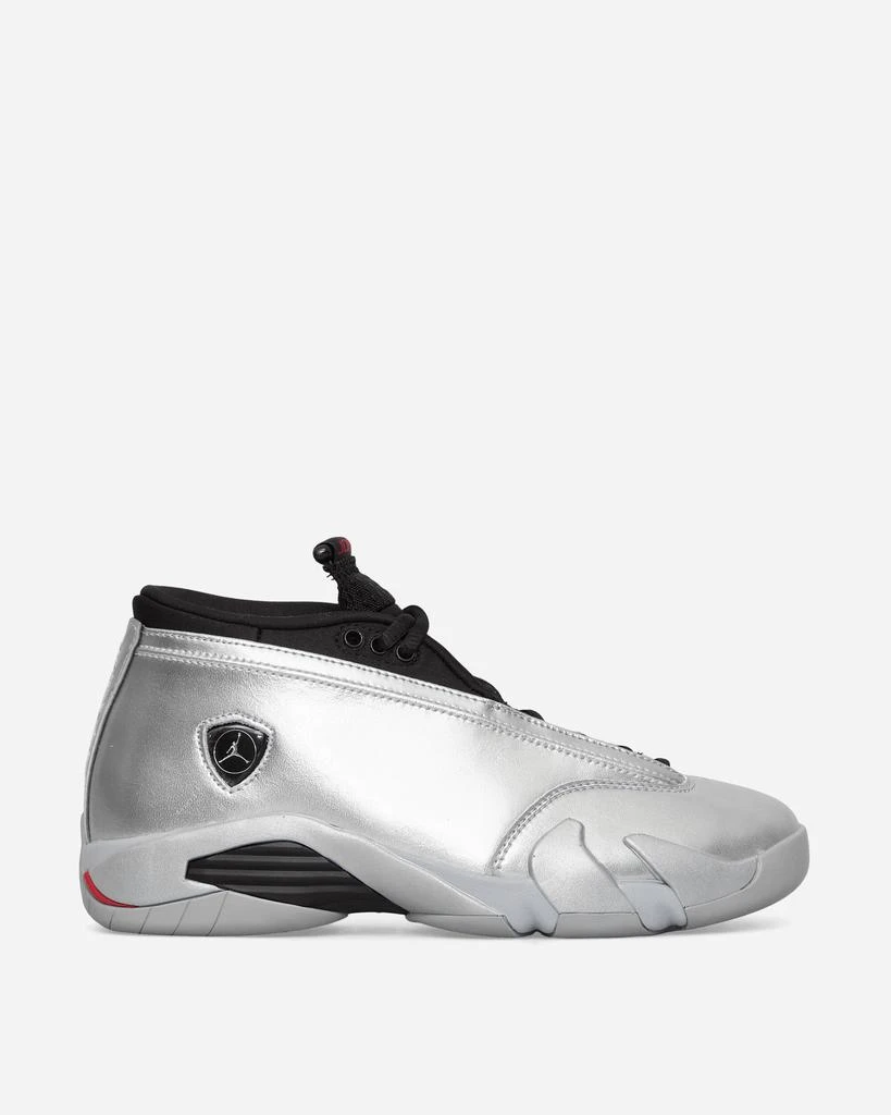商品Jordan|WMNS Air Jordan 14 Low Retro Sneakers Metallic Silver,价格¥1728,第2张图片详细描述