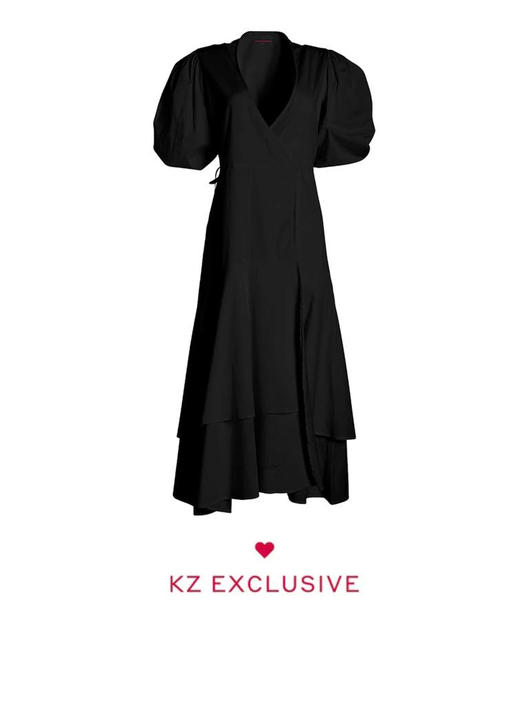 商品Kirna Zabete|The Charlotte Wrap Maxi Dress,价格¥956,第4张图片详细描述