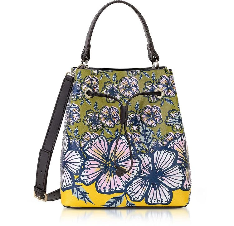 商品Furla|Brughiera Stacy皮革小号水桶包,价格¥2161,第1张图片