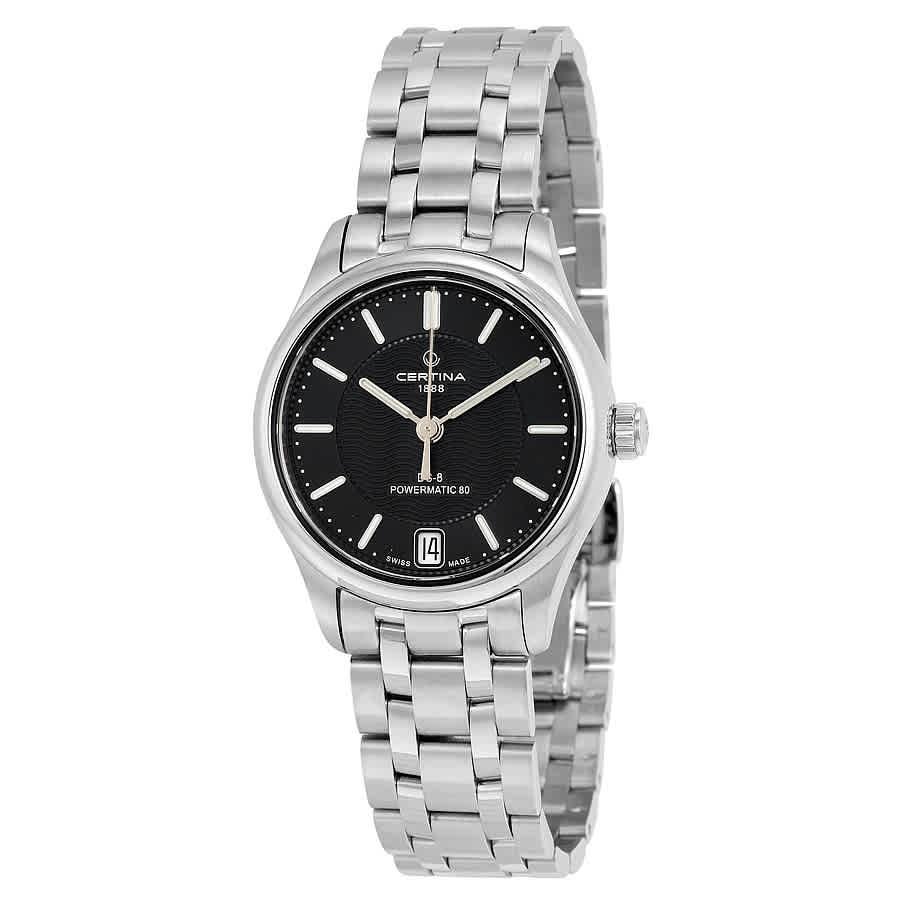 Certina DS- 8 Automatic Black Dial Ladies Watch C0332071105100商品第1张图片规格展示