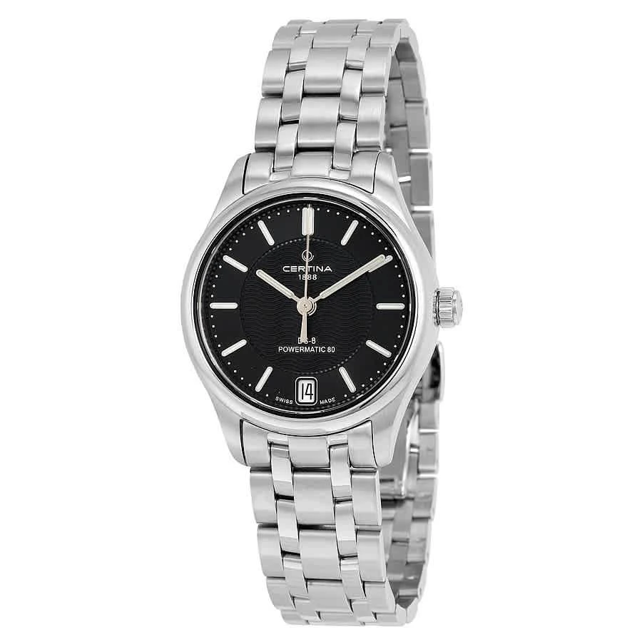 商品Certina|DS- 8 Automatic Black Dial Ladies Watch C0332071105100,价格¥2605,第1张图片