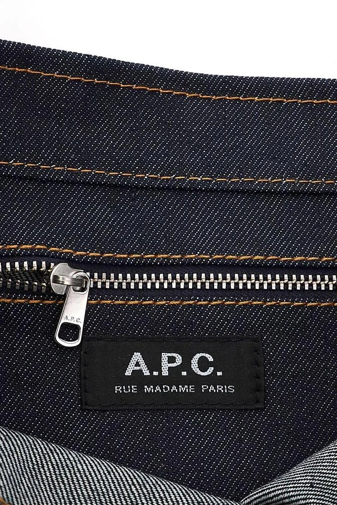 商品A.P.C.|AXELLE DENIM SMALL TOTE BAG,价格¥894,第5张图片详细描述