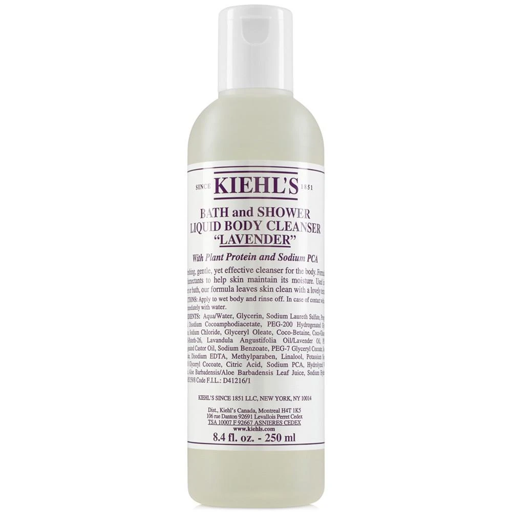 商品Kiehl's|Bath & Shower Liquid Body Cleanser - Lavender, 8.4-oz.,价格¥149,第1张图片