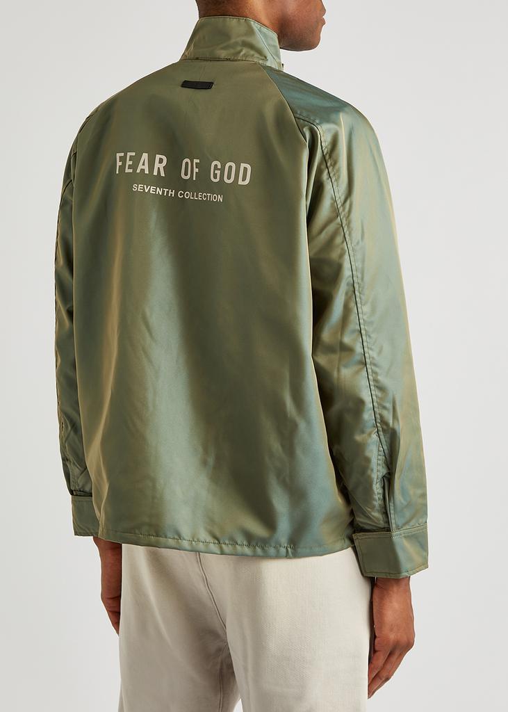 商品Fear of god|Souvenir green logo track jacket,价格¥10168,第5张图片详细描述