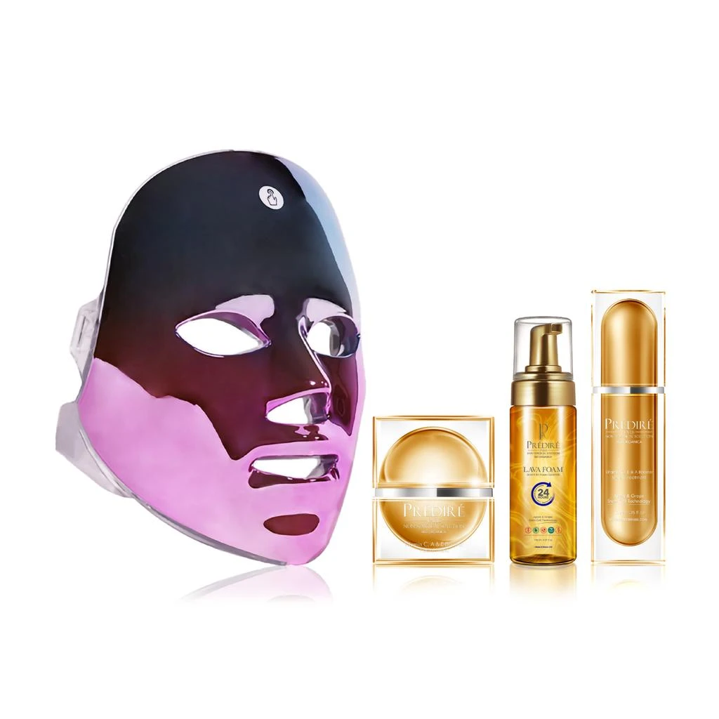 商品Predire Paris|Multi-Treatment Wireless LED Mask w/ Vitamin Booster Facial Set,价格¥2281,第1张图片