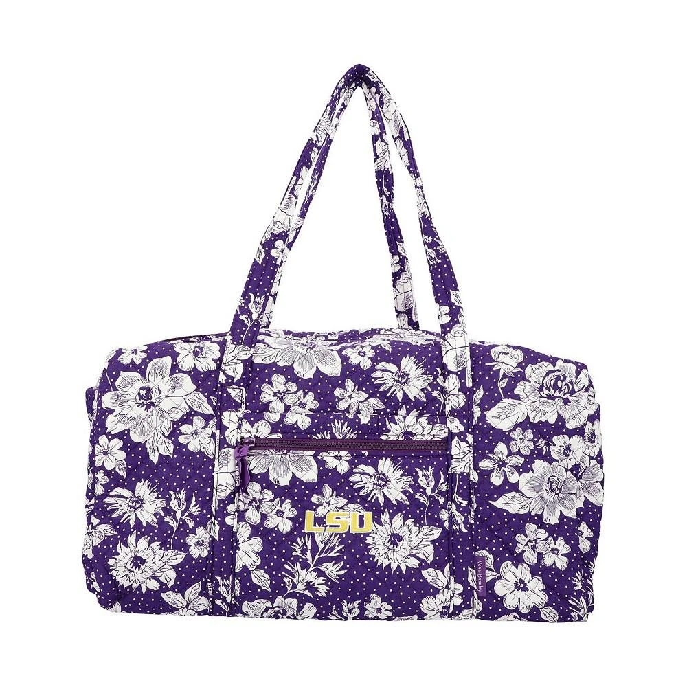 商品Vera Bradley|Men's and Women's LSU Tigers Rain Garden Large Travel Duffel Bag,价格¥752,第1张图片