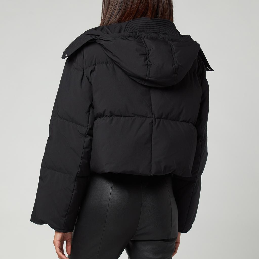 KENZO Women's Cropped Puffer Jacket - Black商品第2张图片规格展示