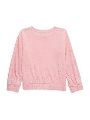 商品Juicy Couture|Little Girl's & Girl's Foil Dot Sweatshirt,价格¥113,第2张图片详细描述