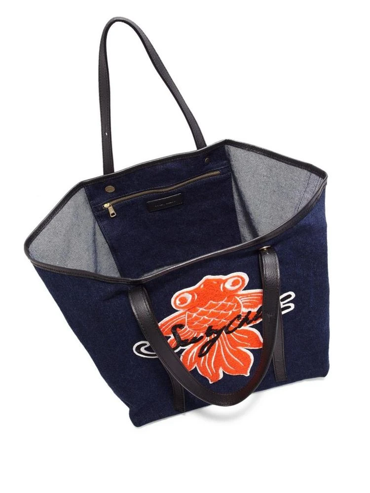 商品See by Chloé|Andy Denim Fish Patch Tote,价格¥585,第2张图片详细描述