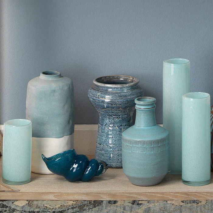 商品Jamie Young|Gwendolyn Hand Blown Vases, Set of 3,价格¥2123,第3张图片详细描述
