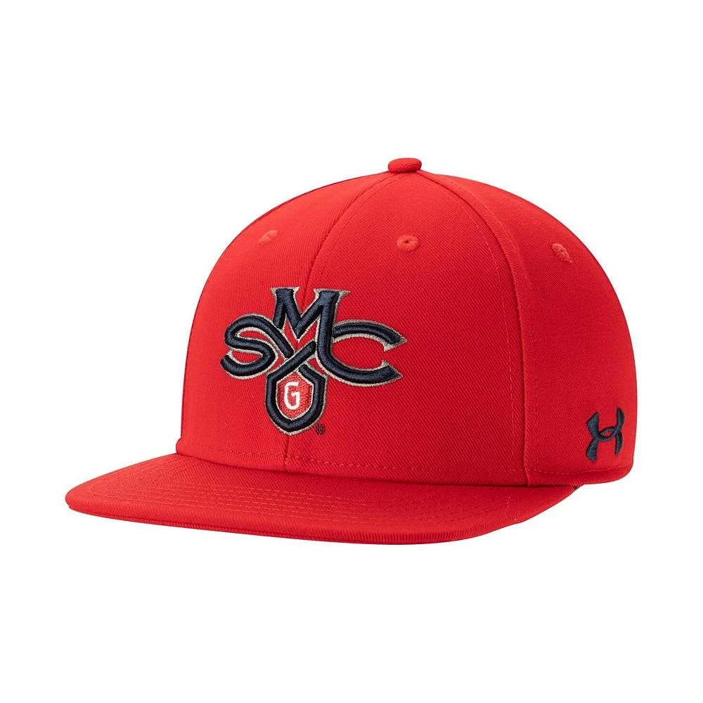 商品Under Armour|Men's Red Saint Mary's Gaels On-Field Baseball Fitted Hat,价格¥238,第2张图片详细描述