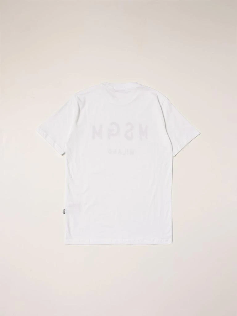 商品MSGM|Msgm Kids cotton t-shirt with logo,价格¥154,第2张图片详细描述