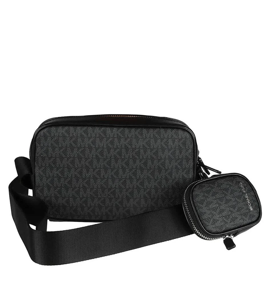 商品Michael Kors|Black Hudson Signature Logo Camera Bag,价格¥1424,第3张图片详细描述