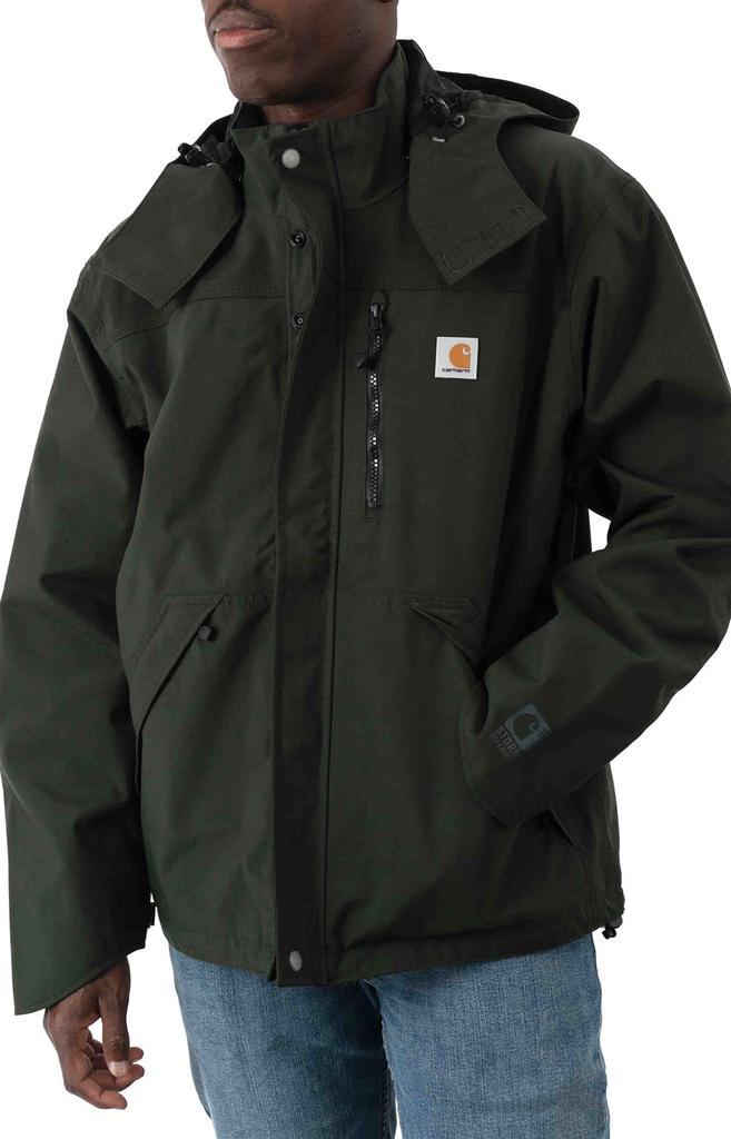 (J162) Shoreline Waterproof Breathable Jacket - Olive商品第1张图片规格展示