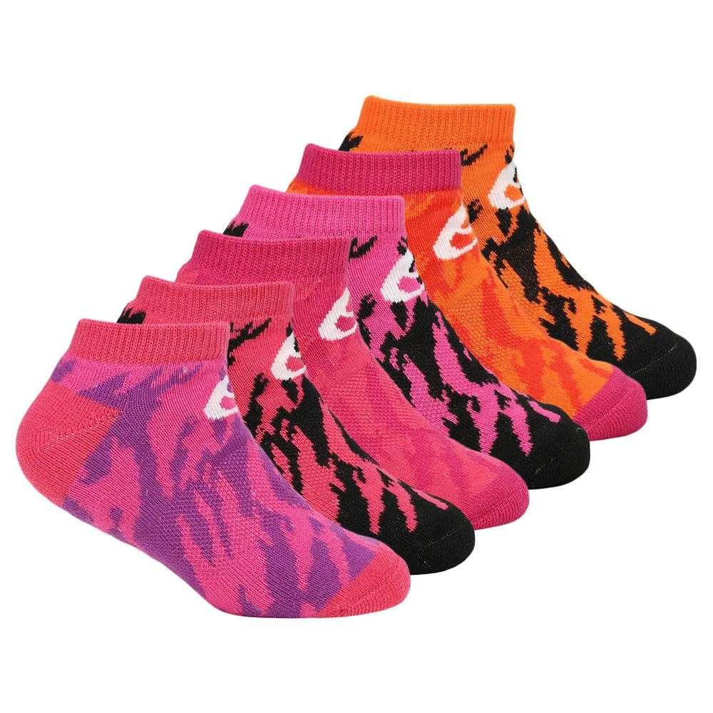 商品Asics|Streaked 6-Pack Low Cut Socks (Little Kid-Big Kid),价格¥60,第1张图片