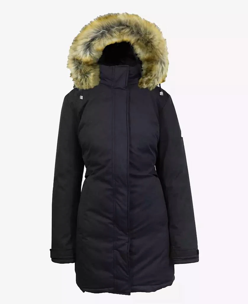 商品Galaxy By Harvic|Women's Heavyweight Parka Jacket with Detachable Hood,价格¥896,第1张图片