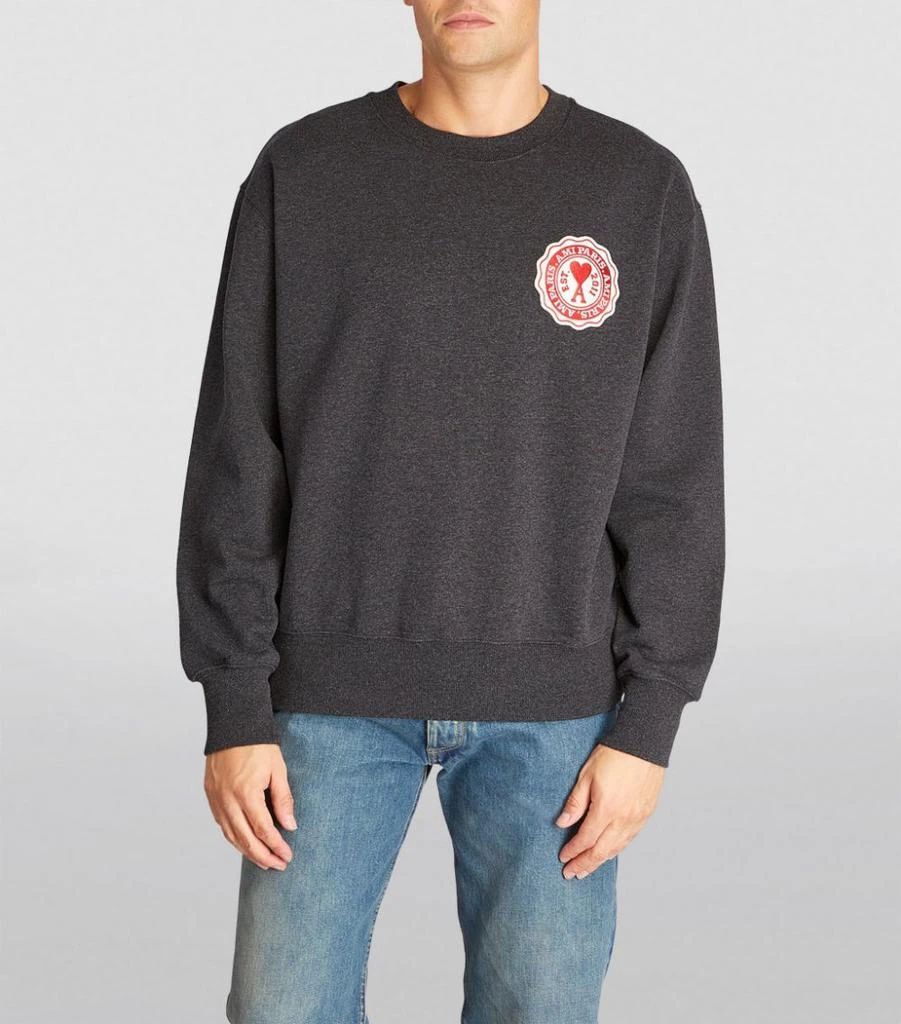 商品AMI|Ami de Cœur-Patch Sweatshirt,价格¥1880,第3张图片详细描述