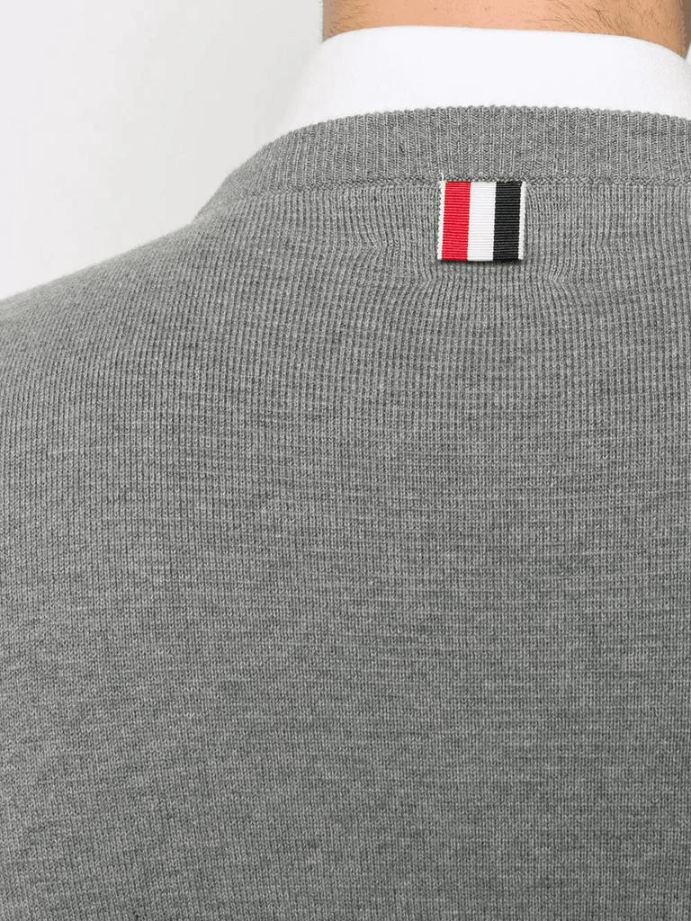 商品Thom Browne|THOM BROWNE Milano stitch crew neck jumper,价格¥7960,第5张图片详细描述