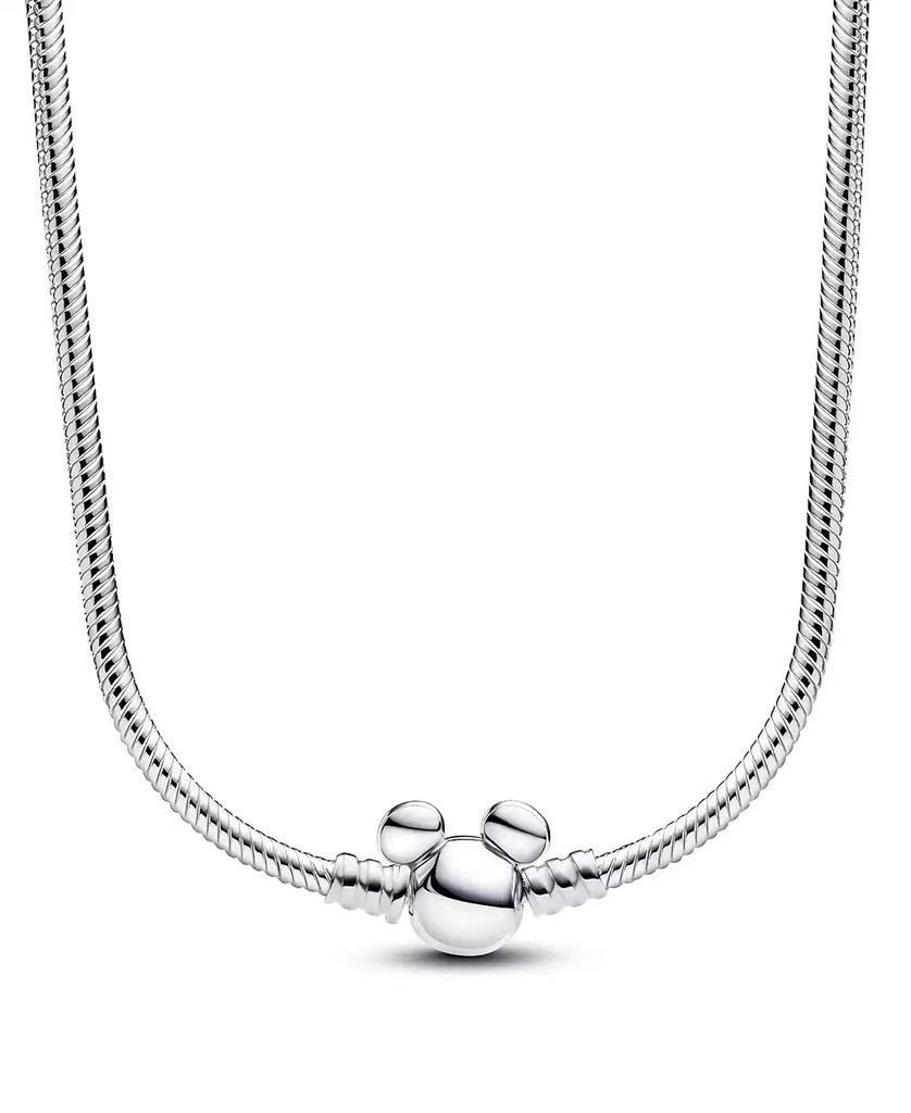 商品PANDORA|Disney Mickey Mouse Snake Chain Necklace,价格¥1409,第2张图片详细描述