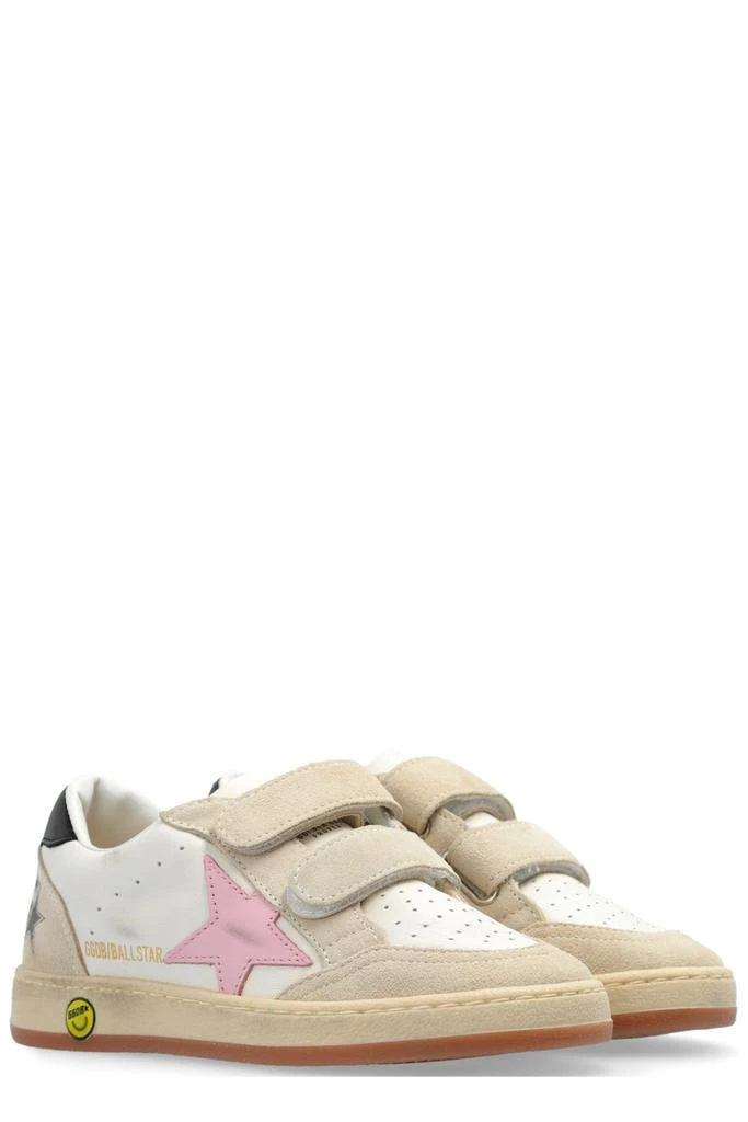 商品Golden Goose|Golden Goose Kids Ball Star Strap Distressed Sneakers,价格¥1332,第2张图片详细描述