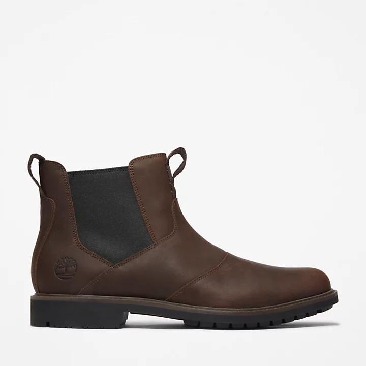 商品Timberland|Stormbucks Chelsea Boot for Men in Dark Brown,价格¥1322,第1张图片