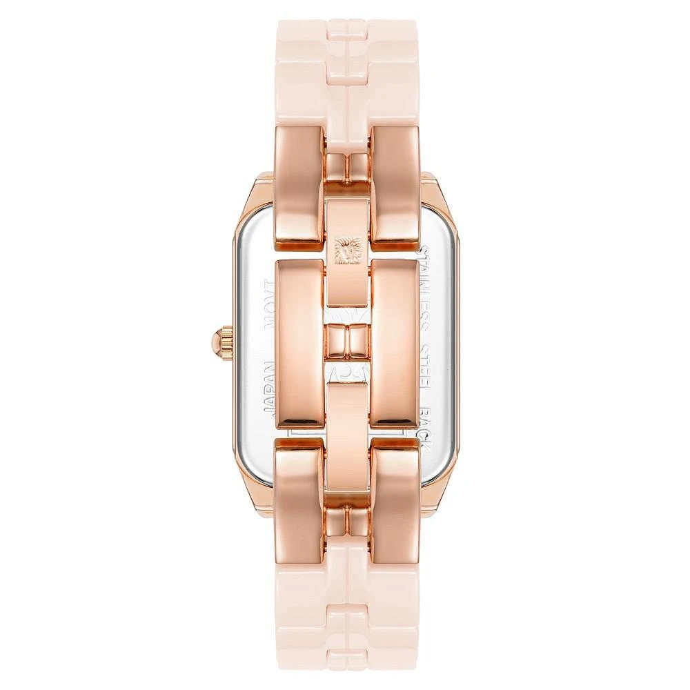 商品Anne Klein|Women's Blush Pink Ceramic Bracelet Watch, 24mm,价格¥374,第3张图片详细描述