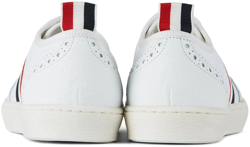 商品Thom Browne|白色 Side Stripe 儿童运动鞋,价格¥4735,第2张图片详细描述