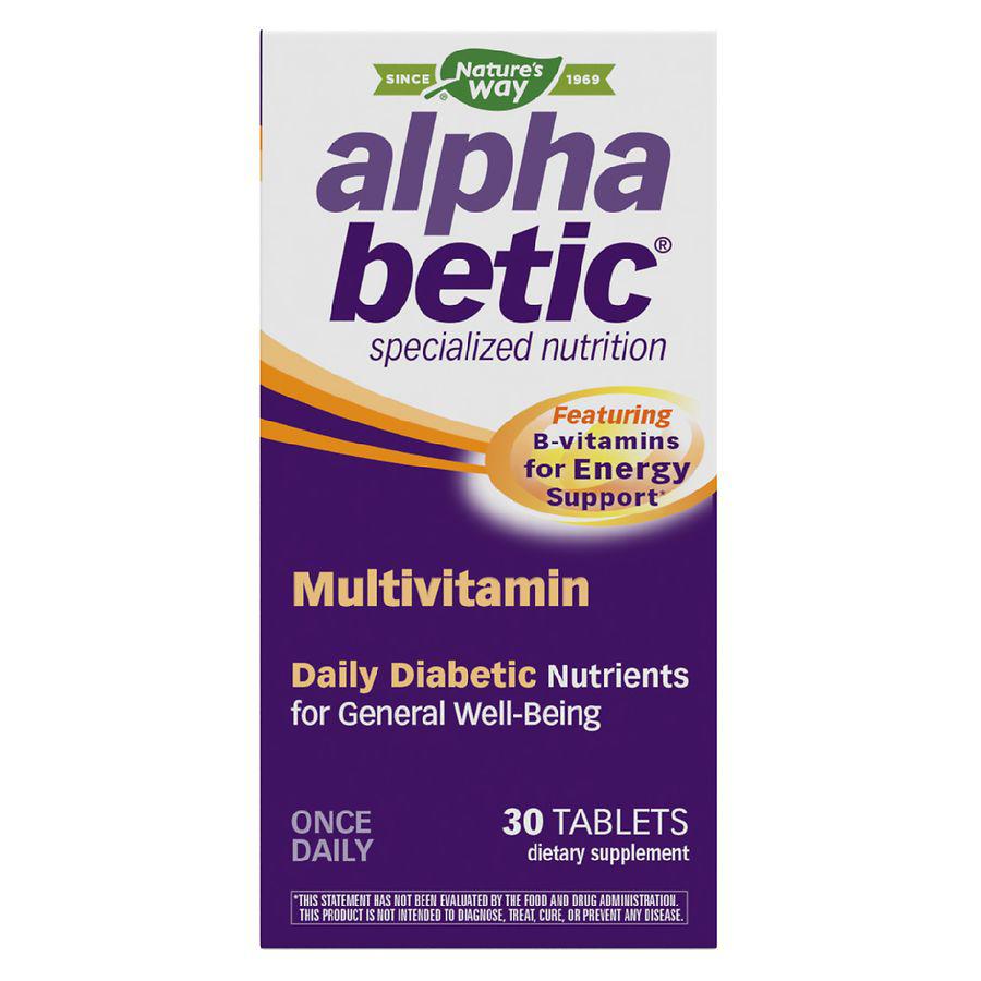 Alpha Betic Multivitamin Tablets商品第1张图片规格展示