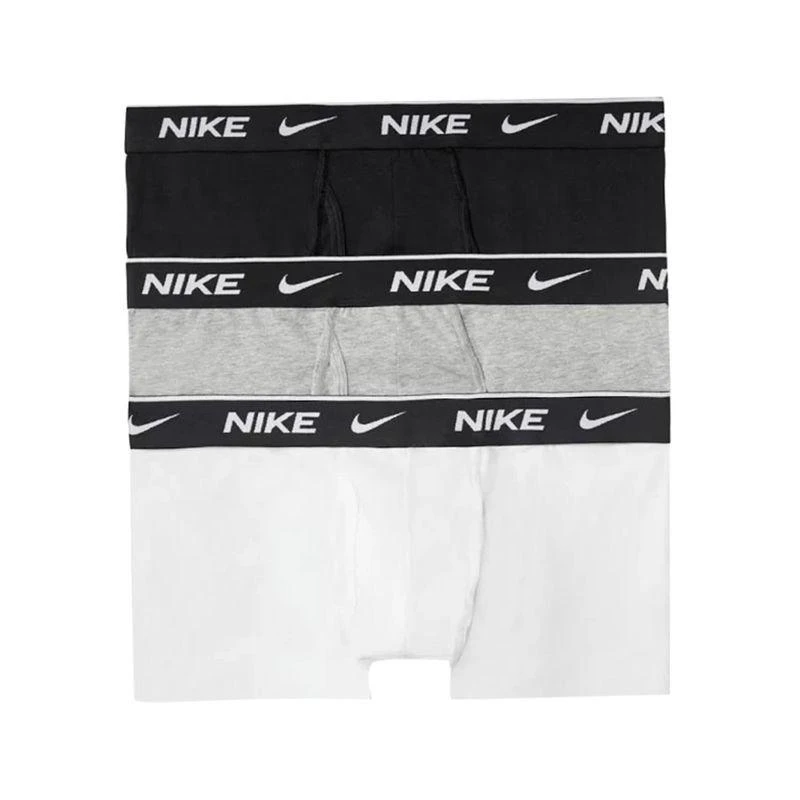 商品NIKE|美国直邮NIKE耐克男士印花透气亲肤舒适柔软平角内裤三条装,价格¥395,第1张图片