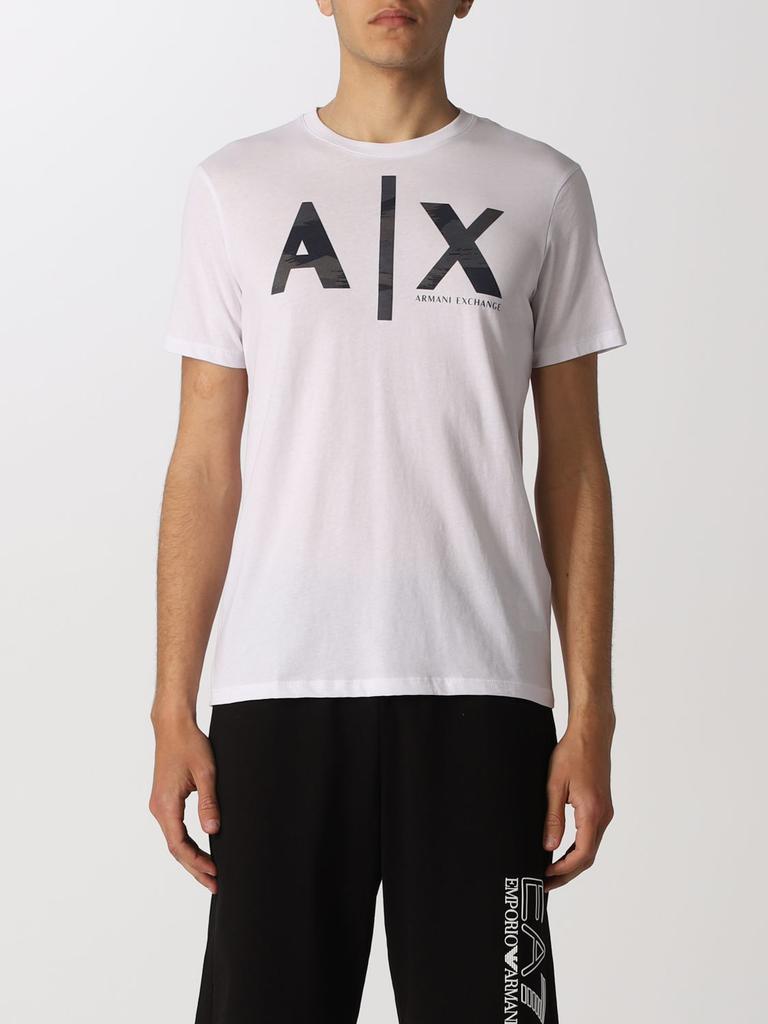 商品Armani Exchange|Armani Exchange cotton t-shirt with logo,价格¥177,第1张图片