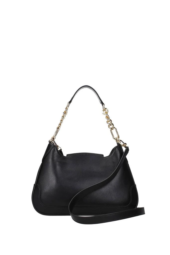 商品Michael Kors|Handbags hally Leather Black,价格¥992,第3张图片详细描述