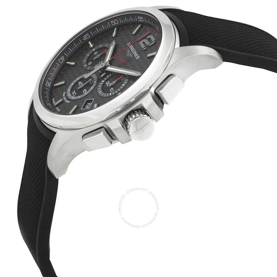 商品Longines|Conquest Chronograph Quartz Black Dial Men's Watch L3.727.4.66.9,价格¥7065,第2张图片详细描述